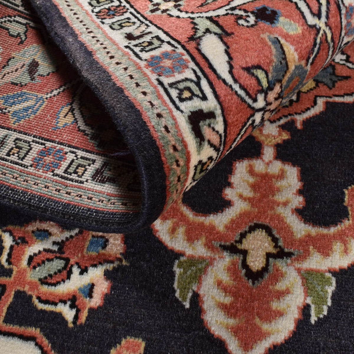 Tappeto Persero - Nomade - 196 x 140 cm - blu scuro