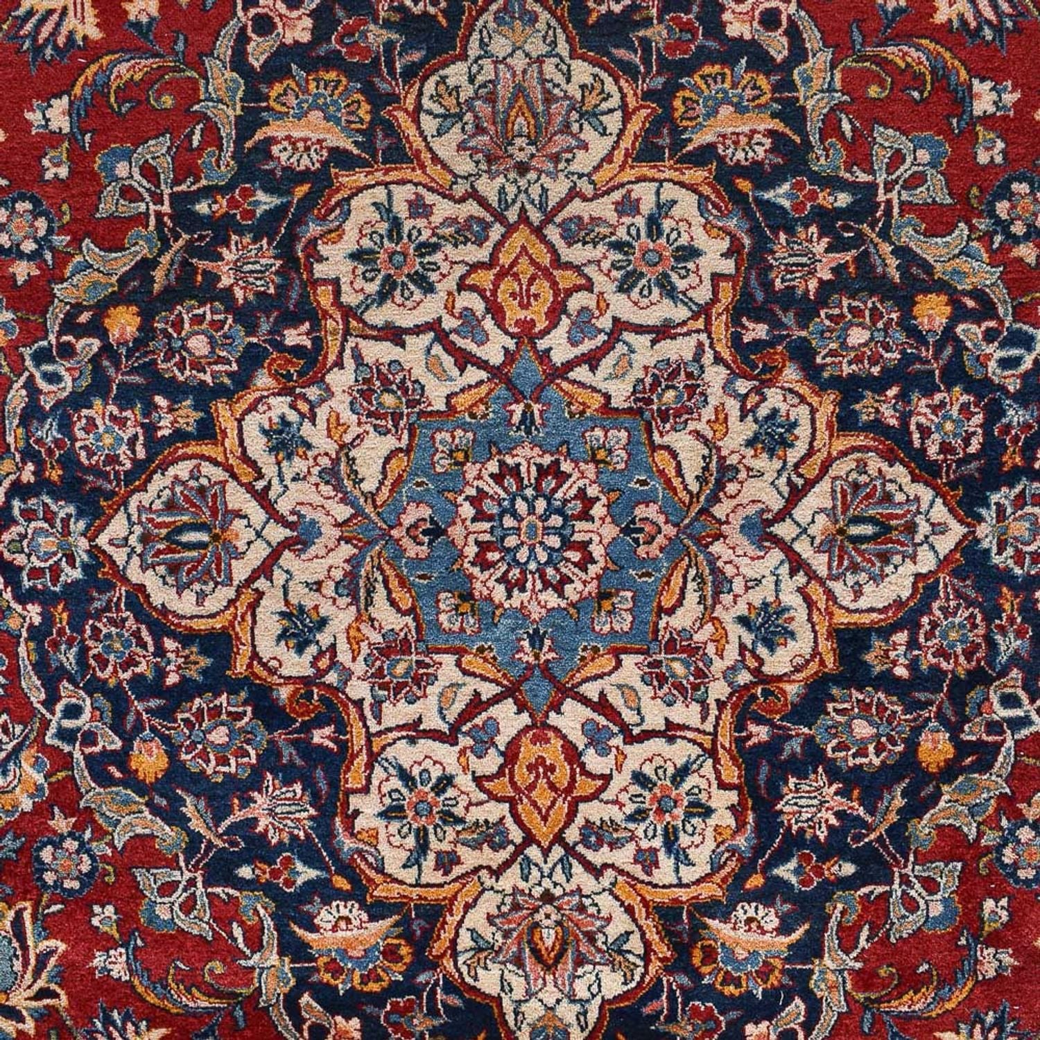 Tappeto Persero - Keshan - Reale - 437 x 318 cm - rosso
