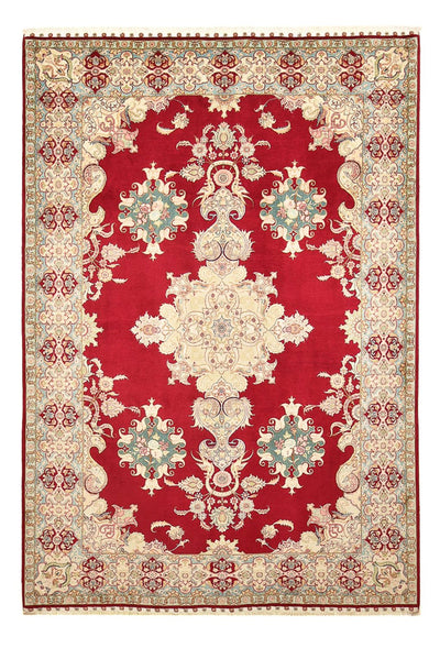 Tabriz - 50 Raj Tappeto 204x310cm - Tappeto persiano - rosso