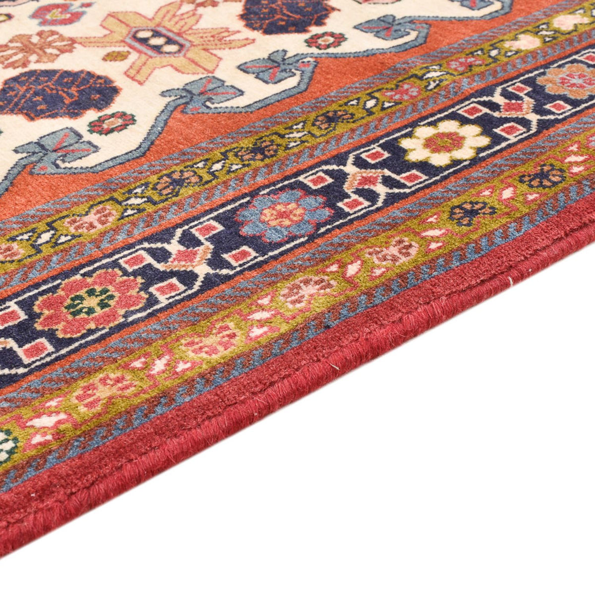 Tappeto Gabbeh - Kashkuli Persero - 194 x 130 cm - multicolore