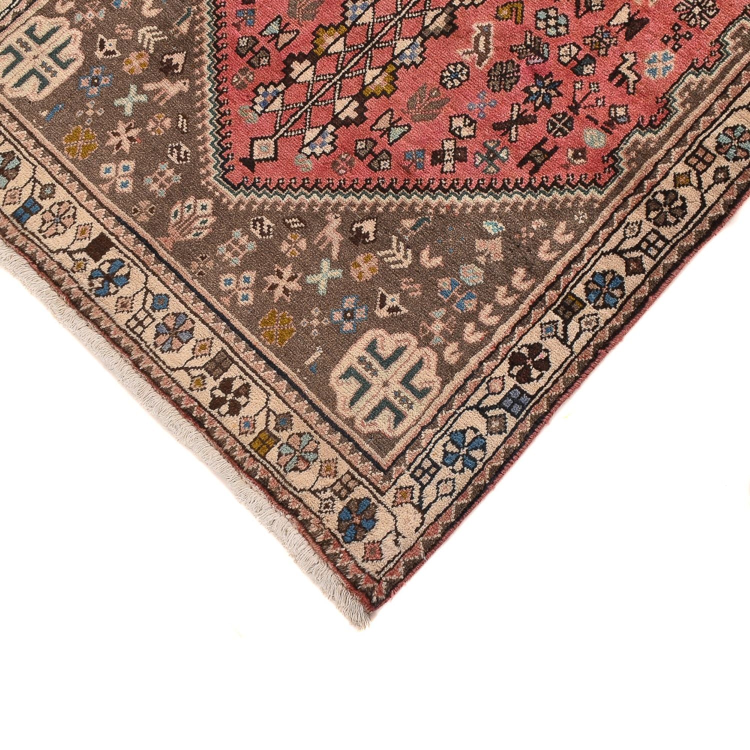 Tappeto corsia Tappeto Persero - Nomade - 291 x 78 cm - rosso chiaro