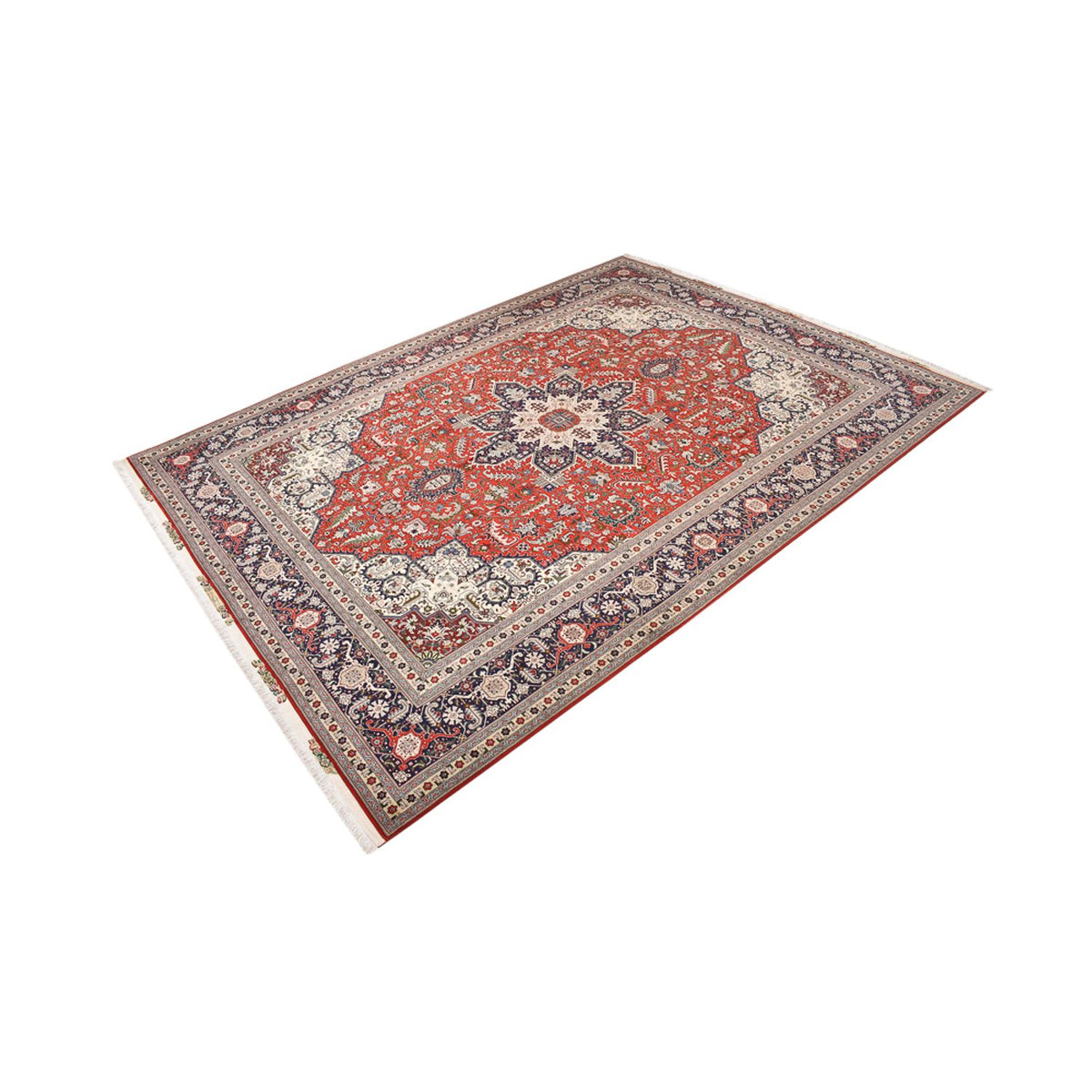 Tappeto Persero - Tabriz - Reale - 403 x 302 cm - rosso
