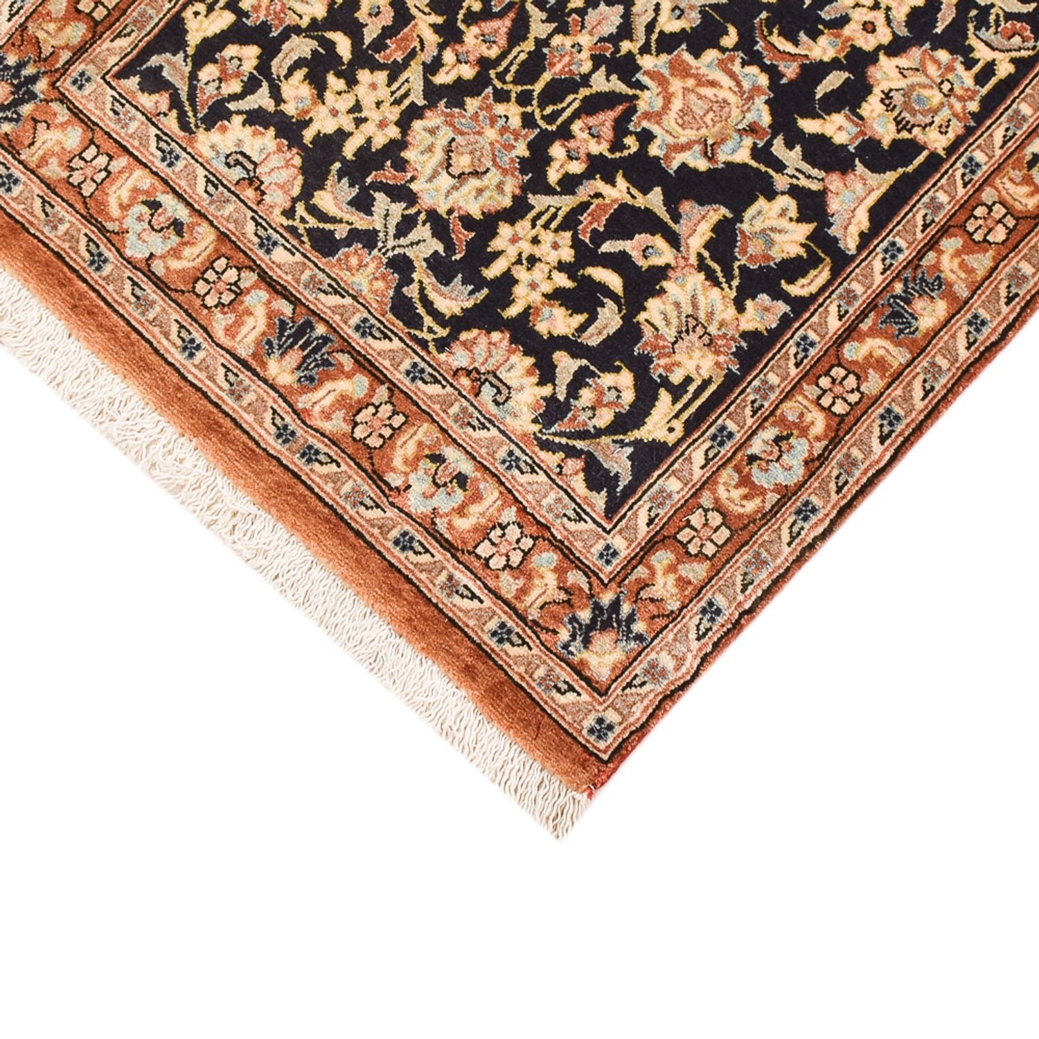 Tappeto corsia Tappeto Persero - Ghom - Reale - 210 x 50 cm - beige scuro