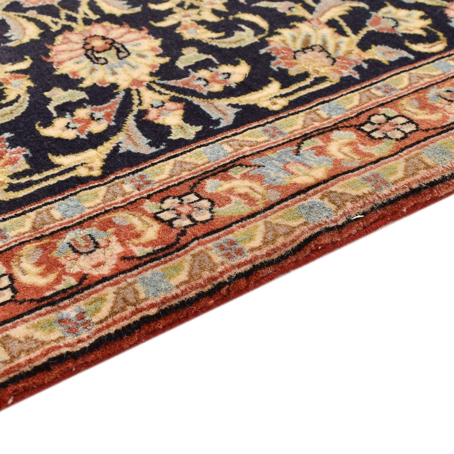 Tappeto corsia Tappeto Persero - Ghom - Reale - 200 x 50 cm - beige scuro