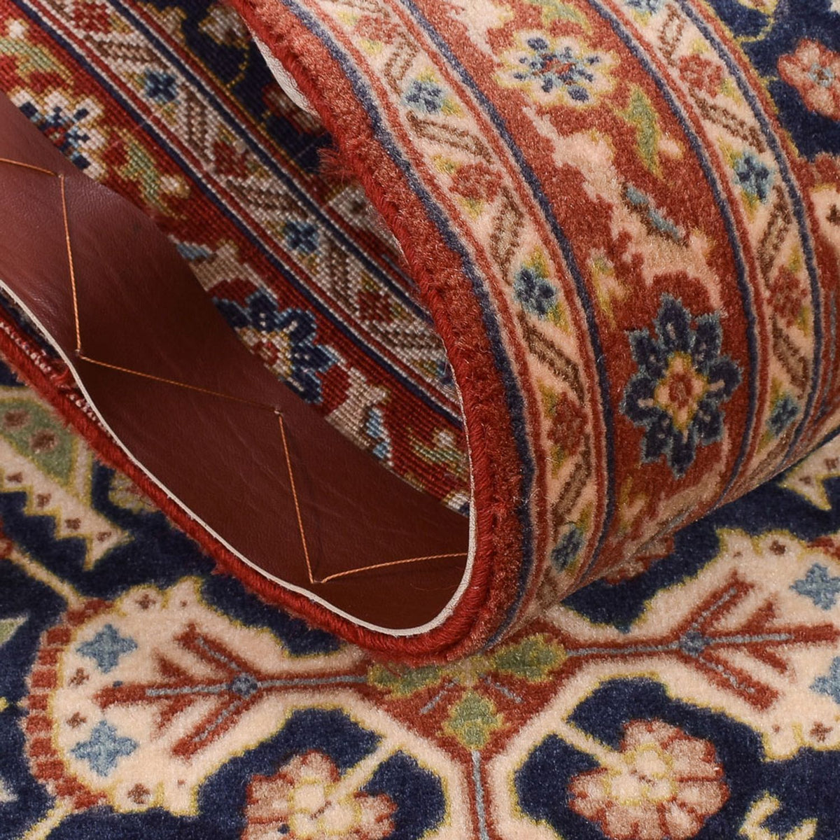 Tappeto corsia Tappeto Persero - Ghom - Reale - 200 x 51 cm - beige scuro