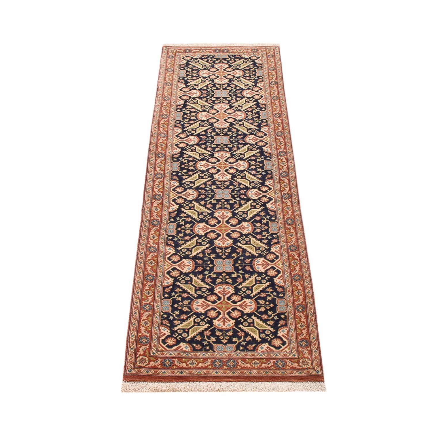 Tappeto corsia Tappeto Persero - Ghom - Reale - 200 x 51 cm - beige scuro