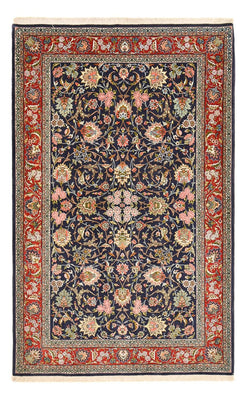 Tappeto Persero - Isfahan - Premio - 220 x 140 cm - blu scuro
