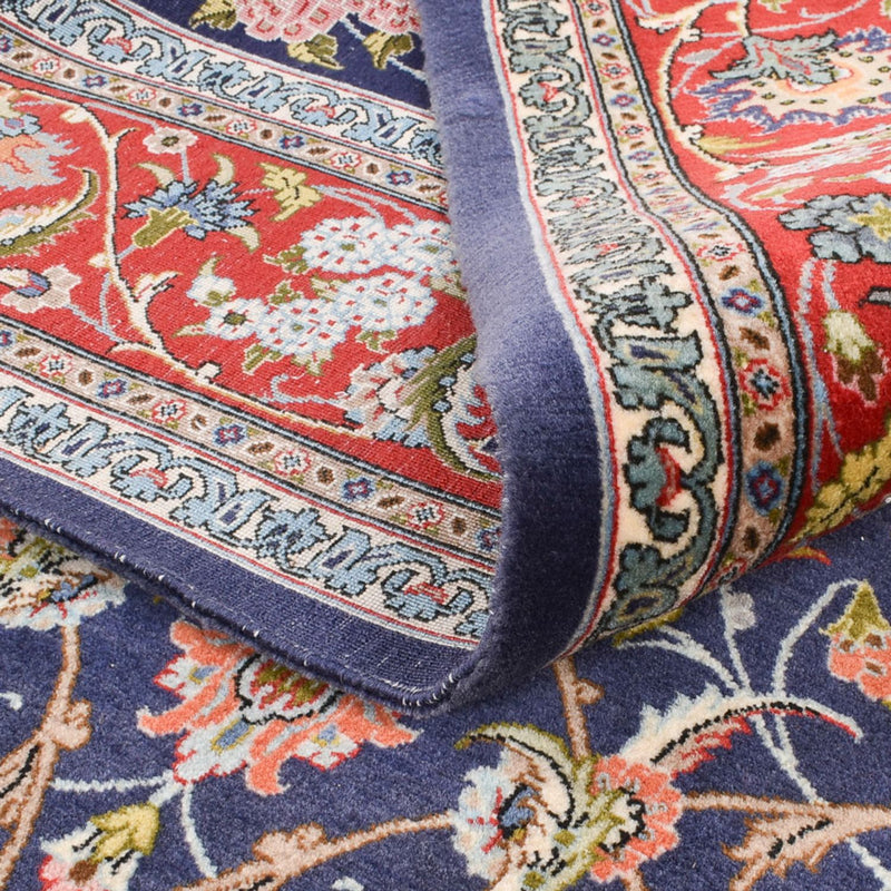 Tappeto Persero - Isfahan - Premio - 220 x 140 cm - blu scuro