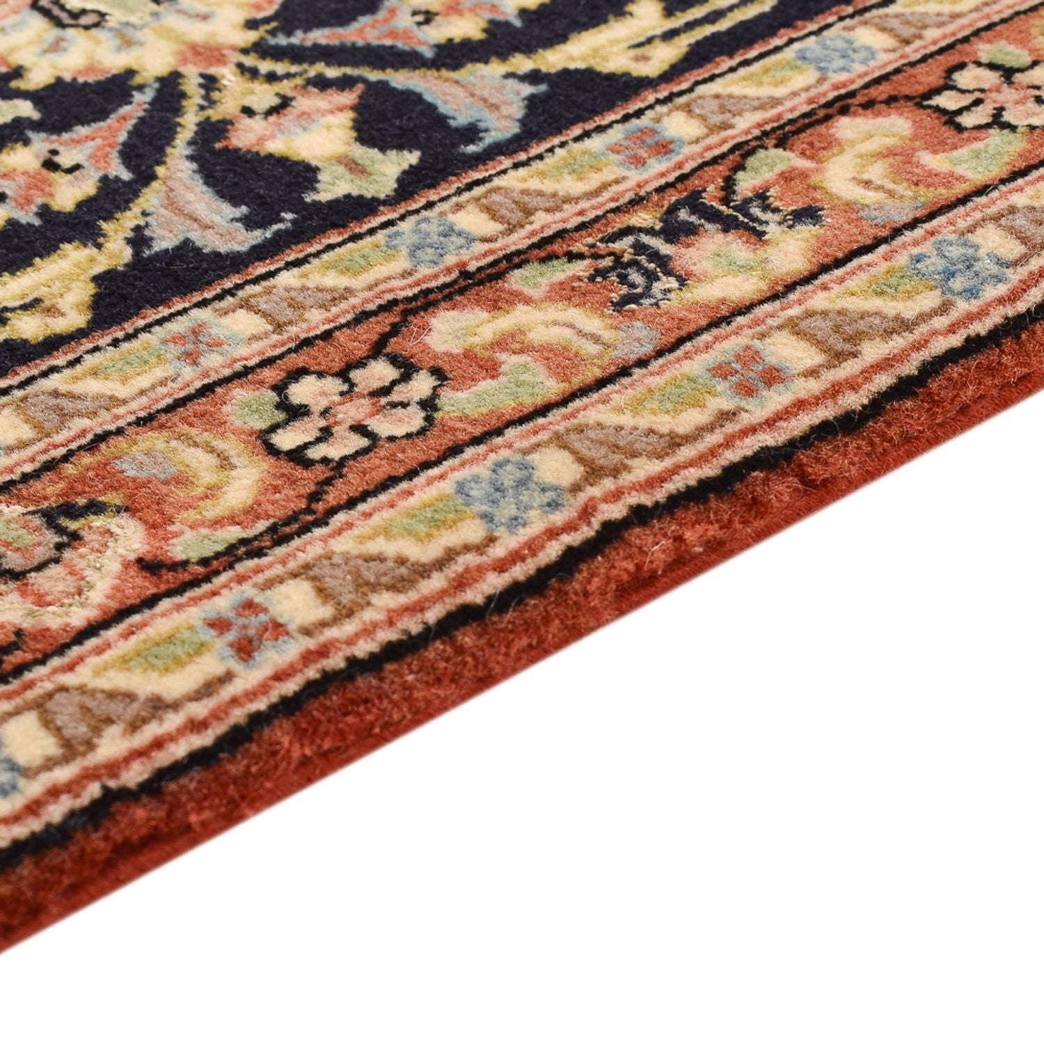 Tappeto corsia Tappeto Persero - Ghom - Reale - 205 x 52 cm - beige scuro