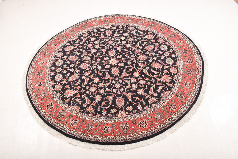 Tappeto Persero - Bidjar rotondo  - 200 x 200 cm - rosso scuro