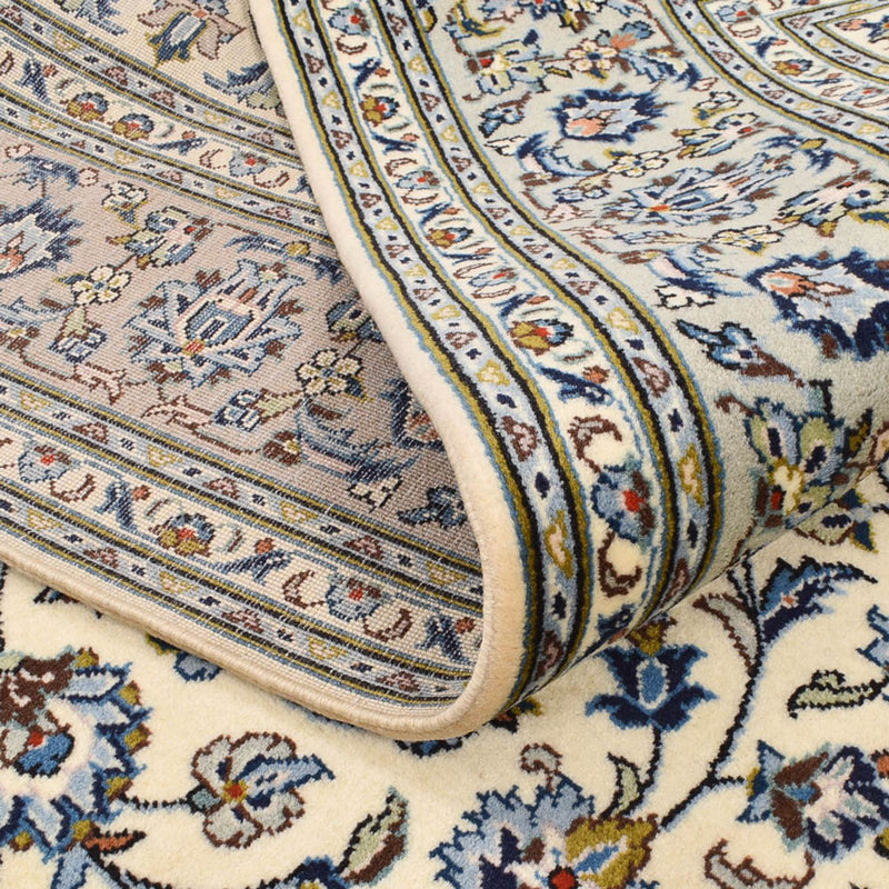 Tappeto Persero - Keshan - 220 x 140 cm - grigio chiaro