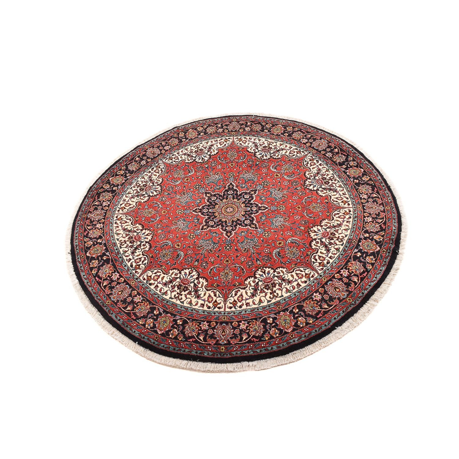 Tappeto Persero - Bidjar rotondo  - 150 x 150 cm - rosso