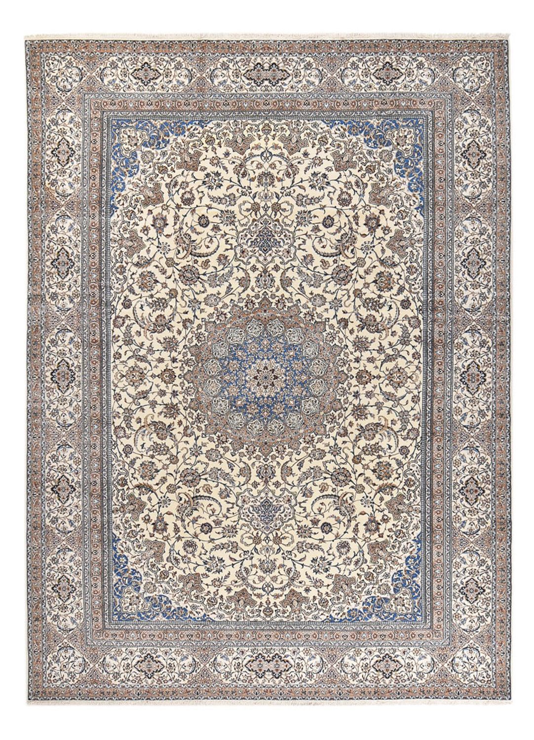 Tappeto Persero - Nain - Premio - 455 x 315 cm - crema
