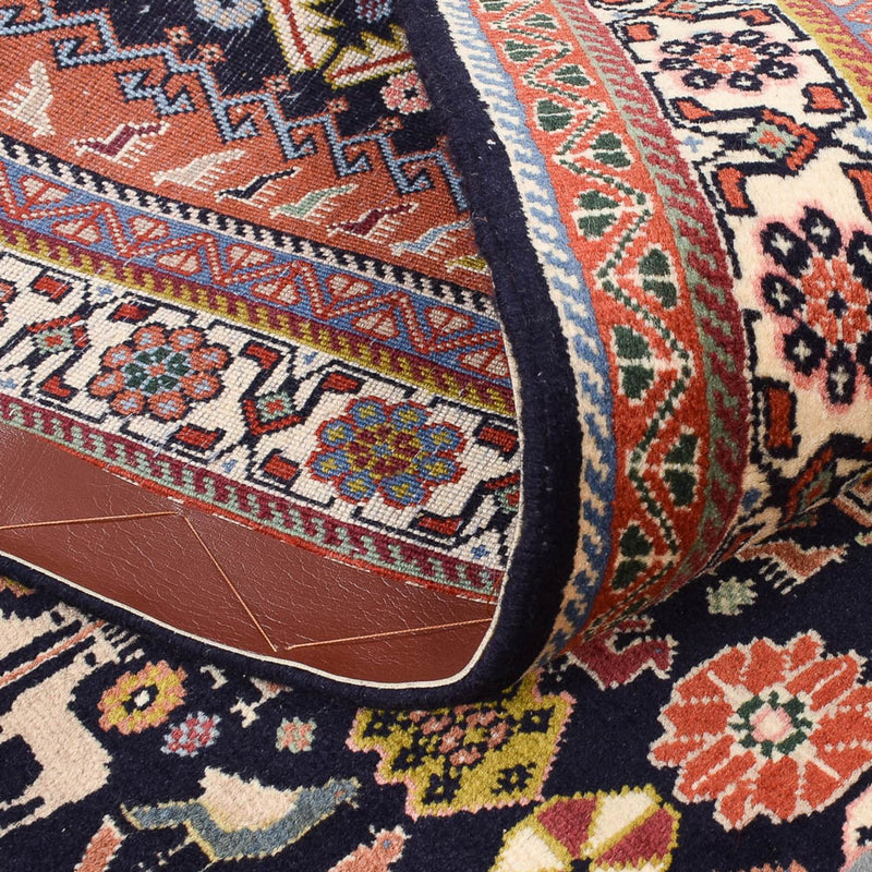 Tappeto Gabbeh - Kashkuli Persero - 207 x 130 cm - blu scuro