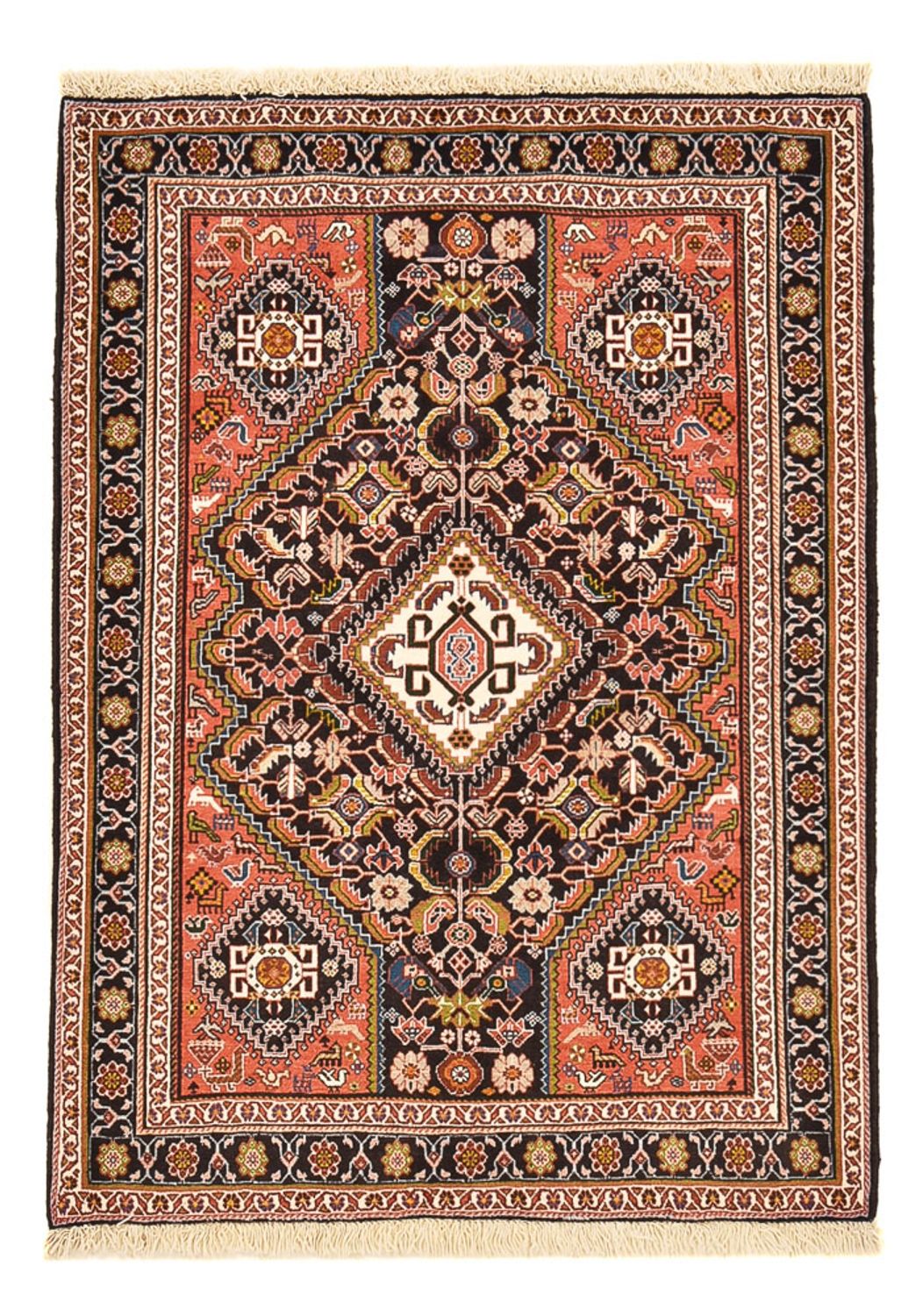 Tappeto Gabbeh - Kashkuli Persero - 158 x 110 cm - rosso chiaro