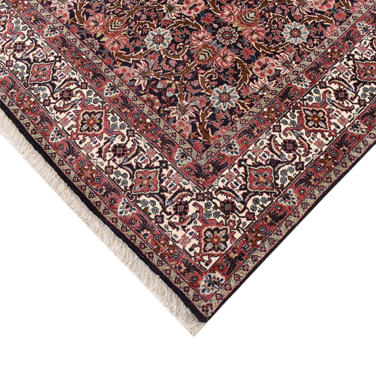 Tappeto Persero - Bidjar - 247 x 204 cm - rosso scuro