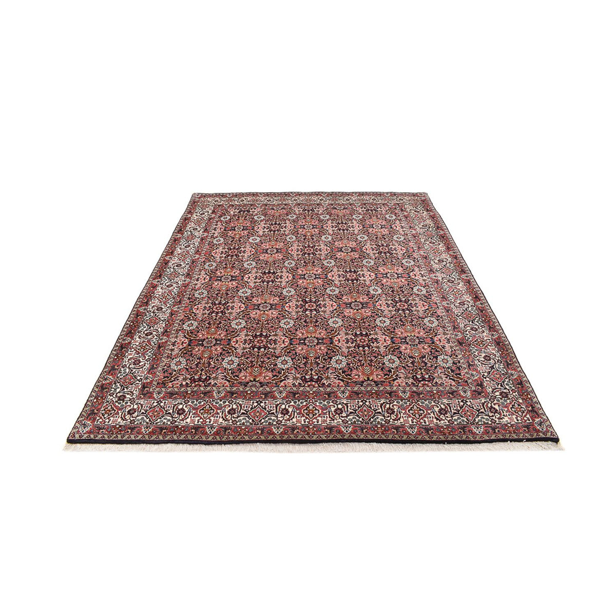 Tappeto Persero - Bidjar - 247 x 204 cm - rosso scuro