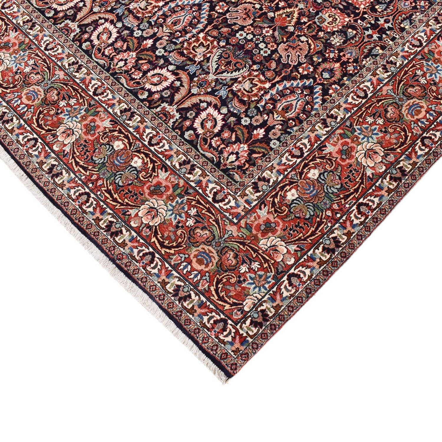 Tappeto Persero - Bidjar quadrato  - 252 x 252 cm - ruggine