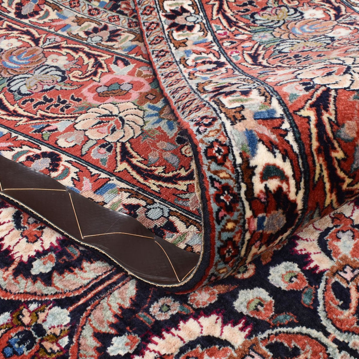 Tappeto Persero - Bidjar quadrato  - 252 x 252 cm - ruggine