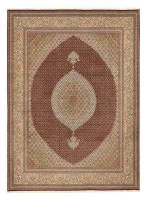 Tappeto Persero - Tabriz - Reale - 407 x 301 cm - beige scuro