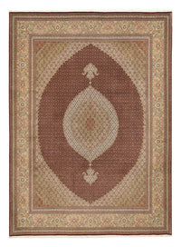Tappeto Persero - Tabriz - Reale - 407 x 301 cm - beige scuro