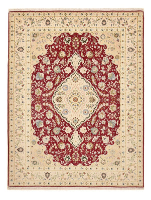 Tappeto Persero - Tabriz - Reale - 210 x 153 cm - rosso