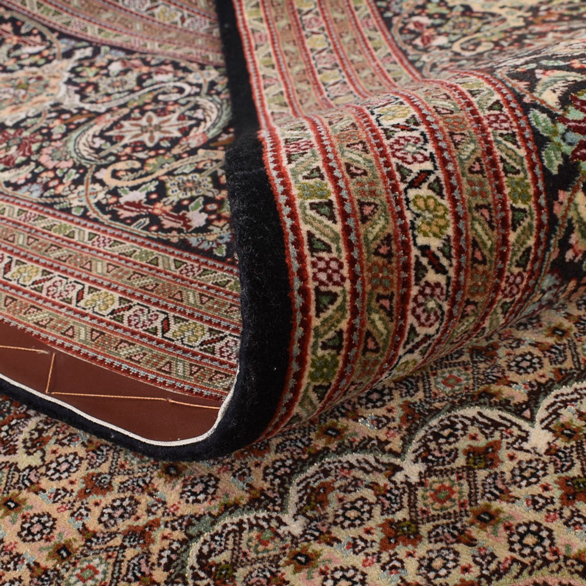 Tappeto Persero - Tabriz - Reale - 400 x 300 cm - cammello scuro