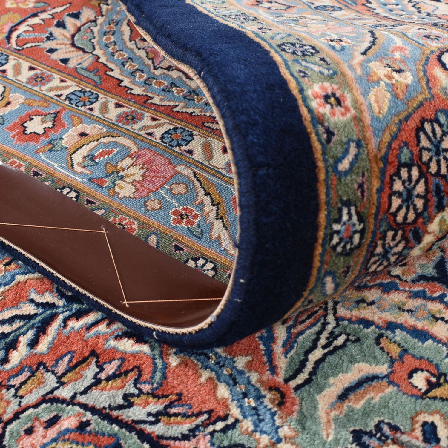 Tappeto Persero - Classico - 404 x 305 cm - blu scuro