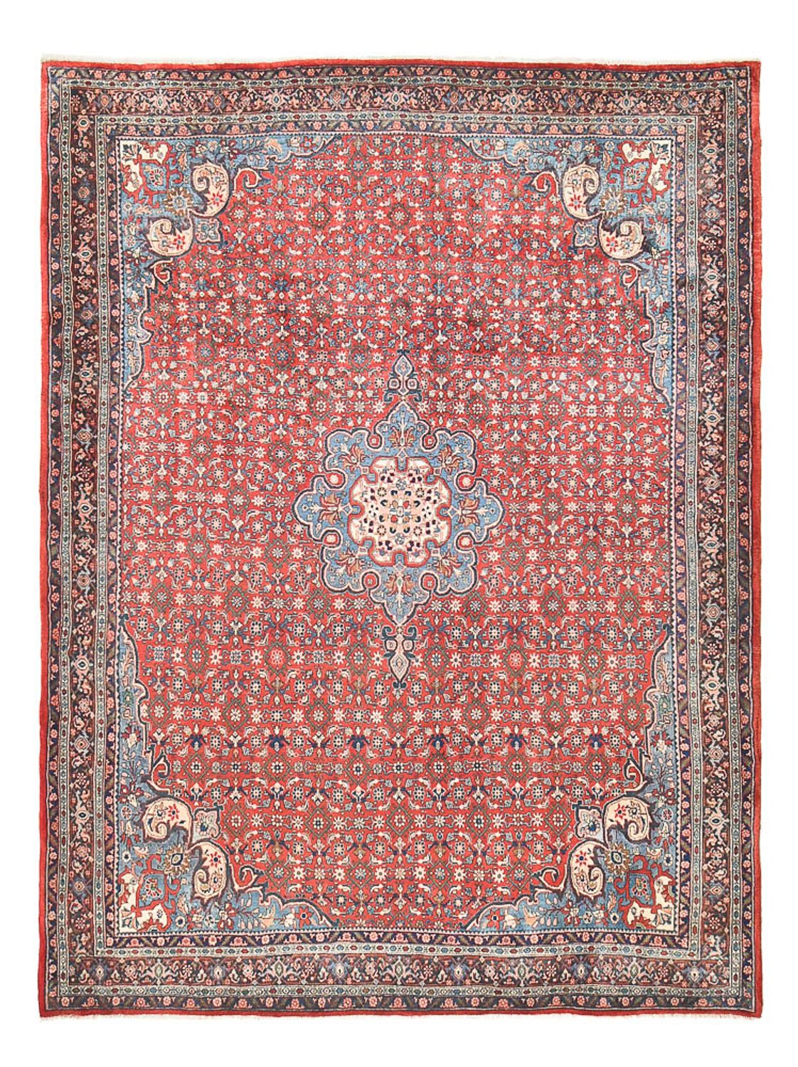 Tappeto Persero - Bidjar - 300 x 221 cm - rosso chiaro