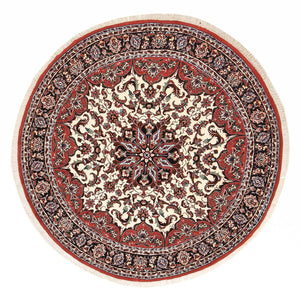 Tappeto Persero - Bidjar rotondo  - 150 x 150 cm - beige