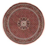 Tappeto Persero - Bidjar rotondo  - 150 x 150 cm - rosso scuro