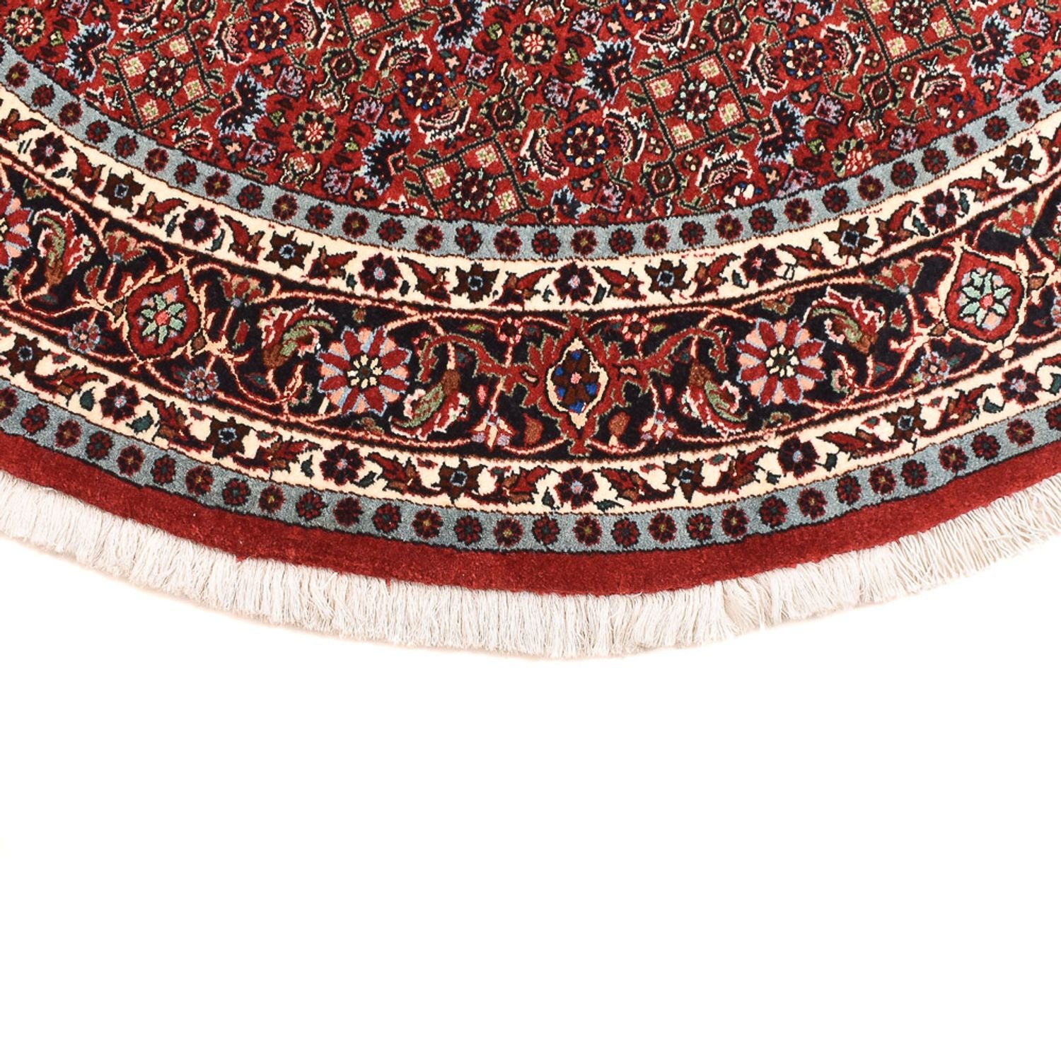 Tappeto Persero - Bidjar rotondo  - 150 x 150 cm - rosso scuro