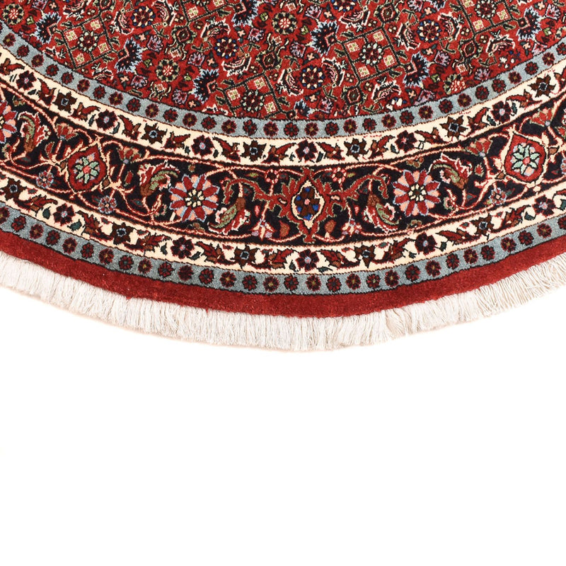 Tappeto Persero - Bidjar rotondo  - 150 x 150 cm - rosso scuro
