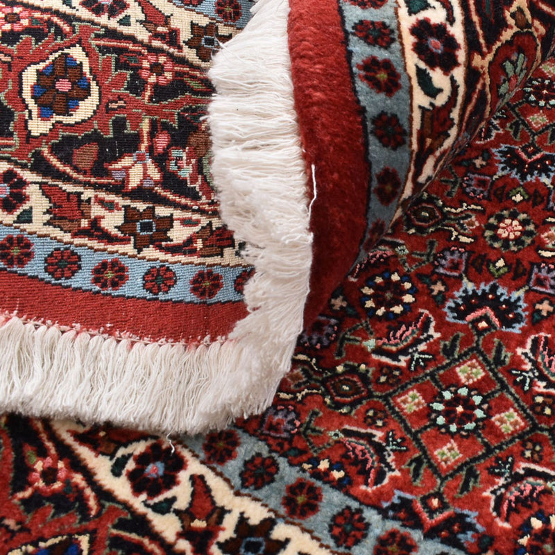 Tappeto Persero - Bidjar rotondo  - 150 x 150 cm - rosso scuro