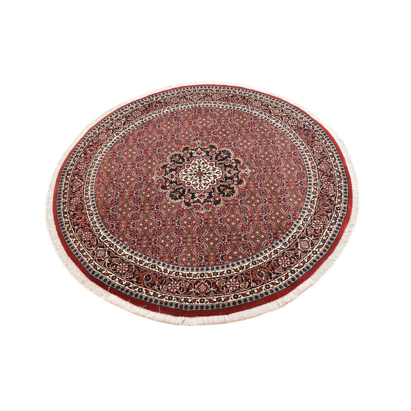 Tappeto Persero - Bidjar rotondo  - 150 x 150 cm - rosso scuro