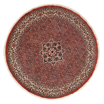 Tappeto Persero - Bidjar rotondo  - 170 x 170 cm - rosso scuro
