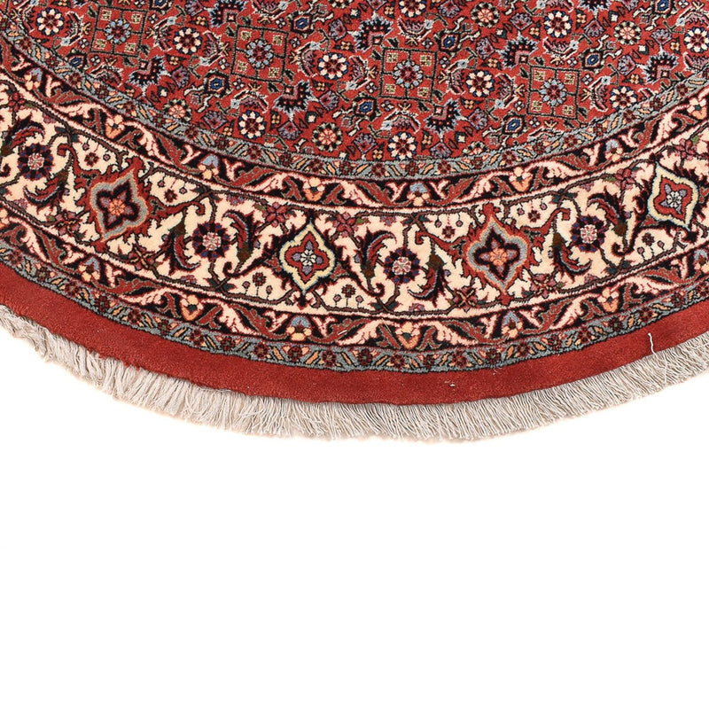 Tappeto Persero - Bidjar rotondo  - 170 x 170 cm - rosso scuro