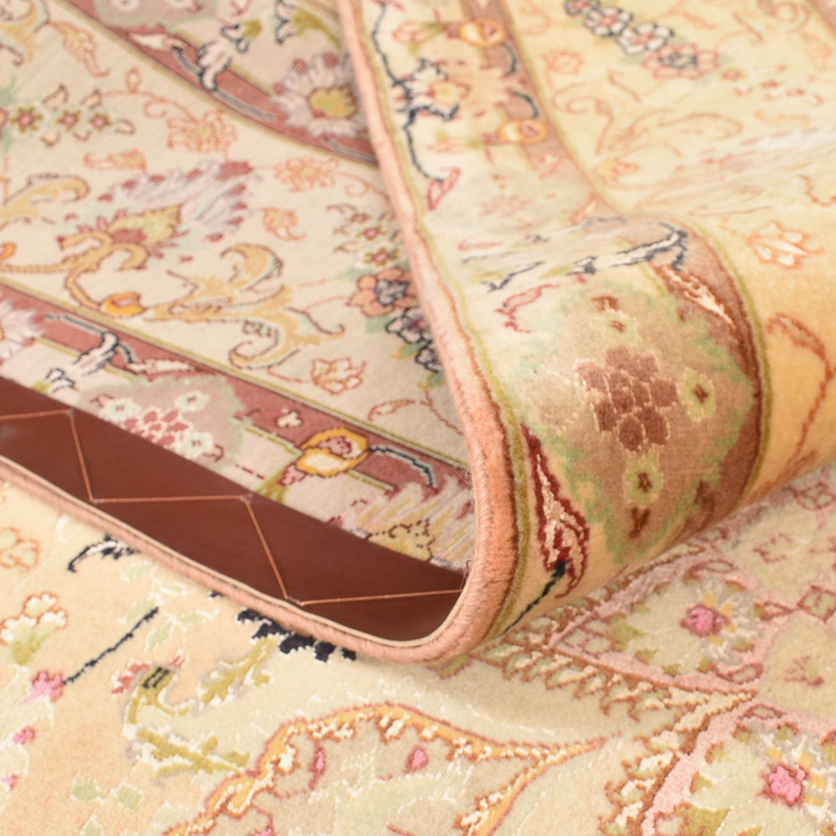 Tappeto Persero - Tabriz - Reale - 294 x 203 cm - giallo