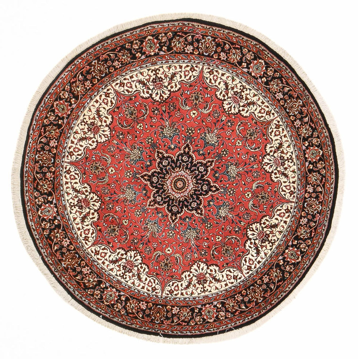 Tappeto Persero - Bidjar rotondo  - 150 x 150 cm - rosso