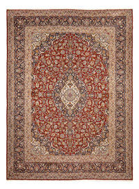 Tappeto Persero - Keshan - Reale - 412 x 303 cm - rosso scuro