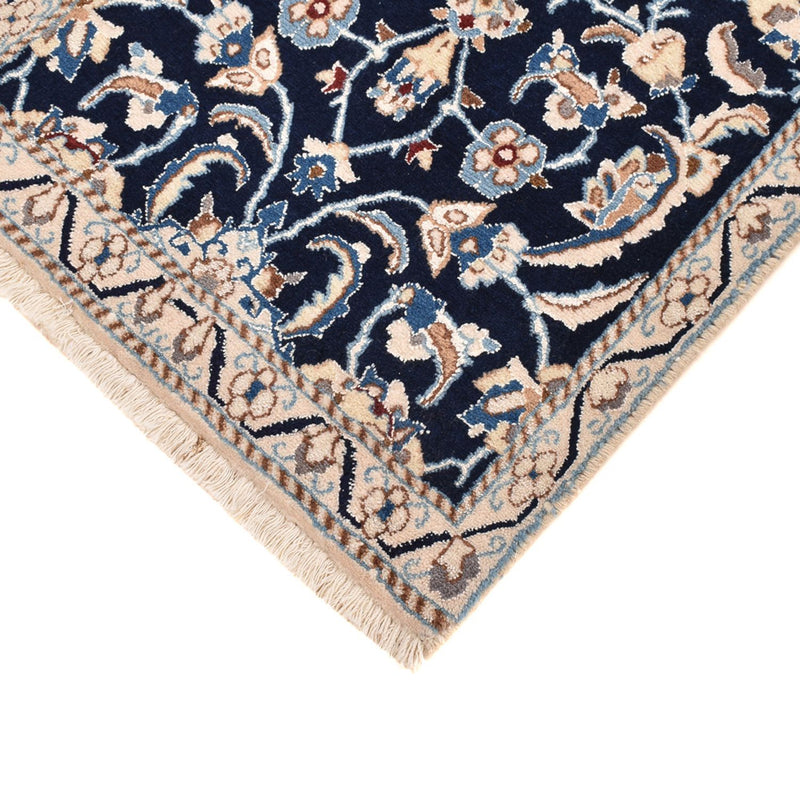 Tappeto corsia Tappeto Persero - Nain - Reale - 185 x 56 cm - blu scuro