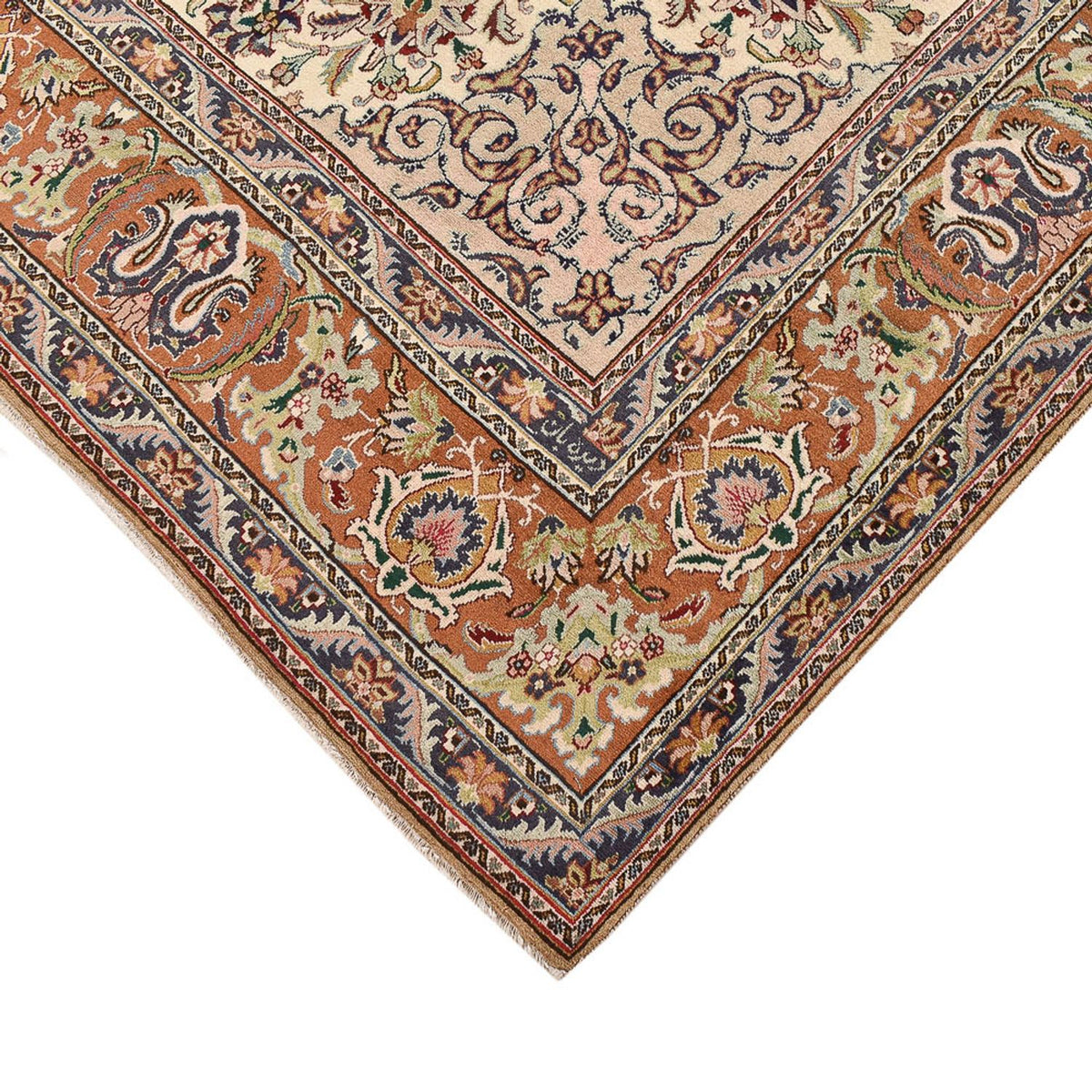Tappeto Persero - Tabriz - Reale - 316 x 203 cm - sabbia
