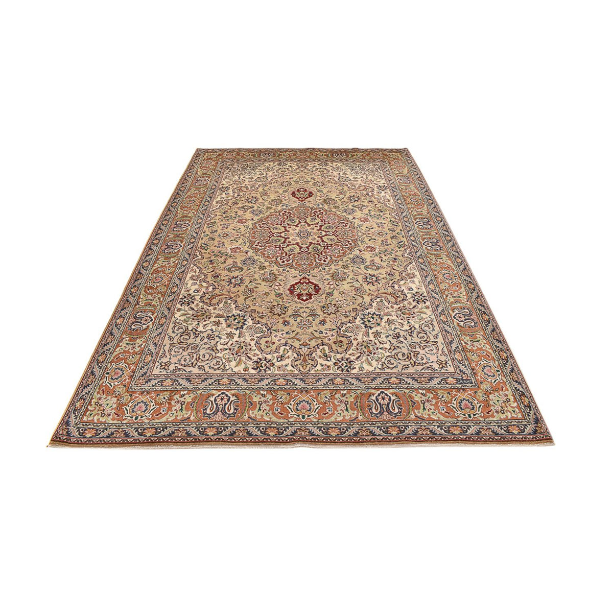 Tappeto Persero - Tabriz - Reale - 316 x 203 cm - sabbia