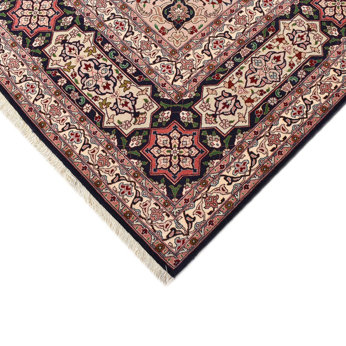 Tappeto Persero - Tabriz - Reale - 400 x 303 cm - beige scuro