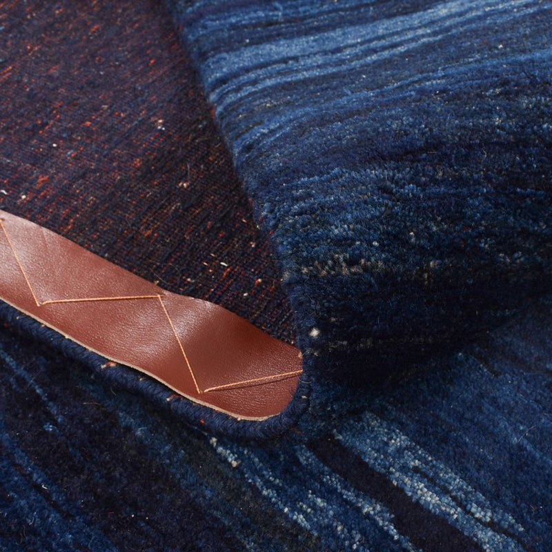 Tappeto Gabbeh - Loribaft Persero - 195 x 158 cm - blu scuro