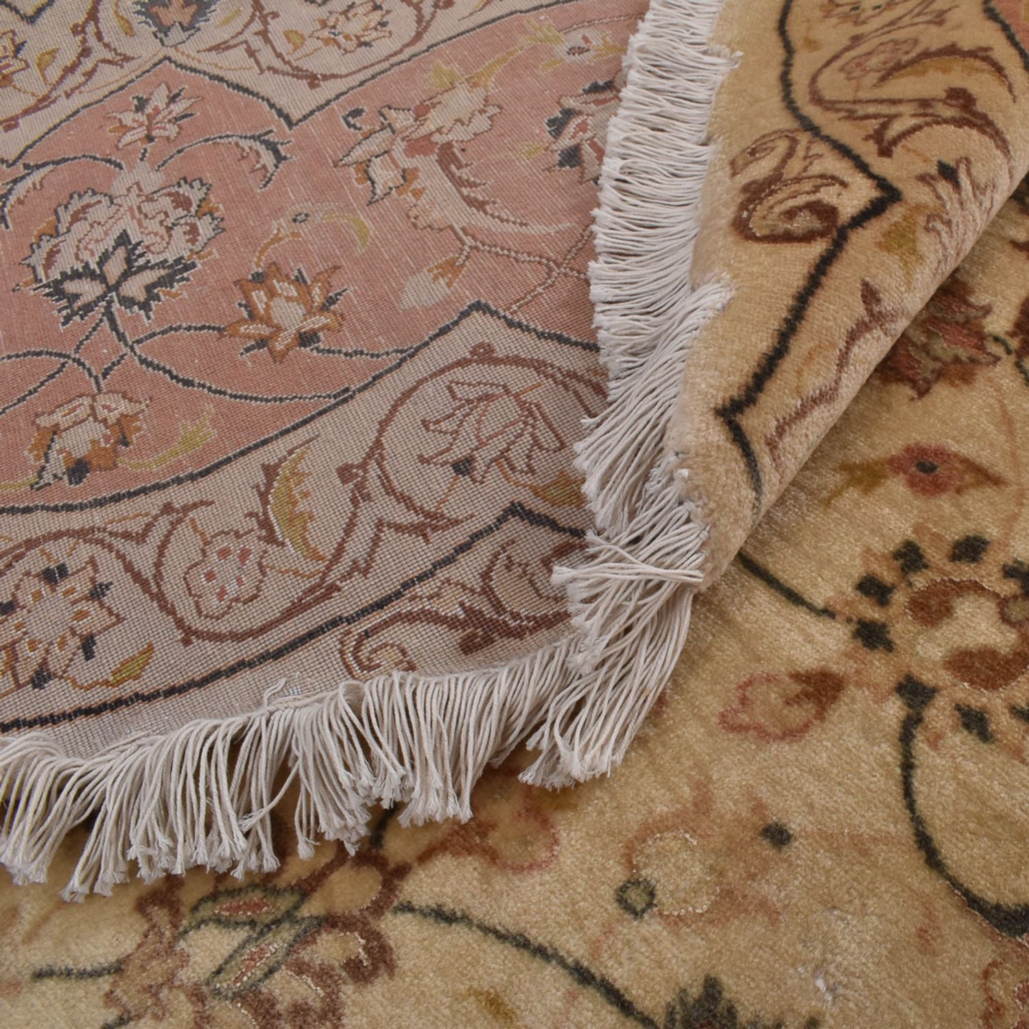 Tappeto Persero - Tabriz - Premio rotondo  - 310 x 310 cm - beige
