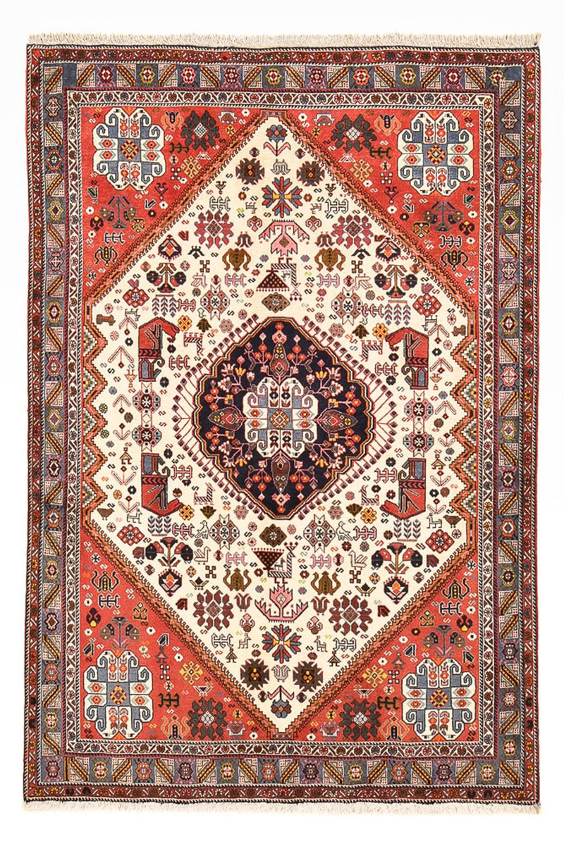 Tappeto Gabbeh - Kashkuli Persero - 197 x 140 cm - multicolore