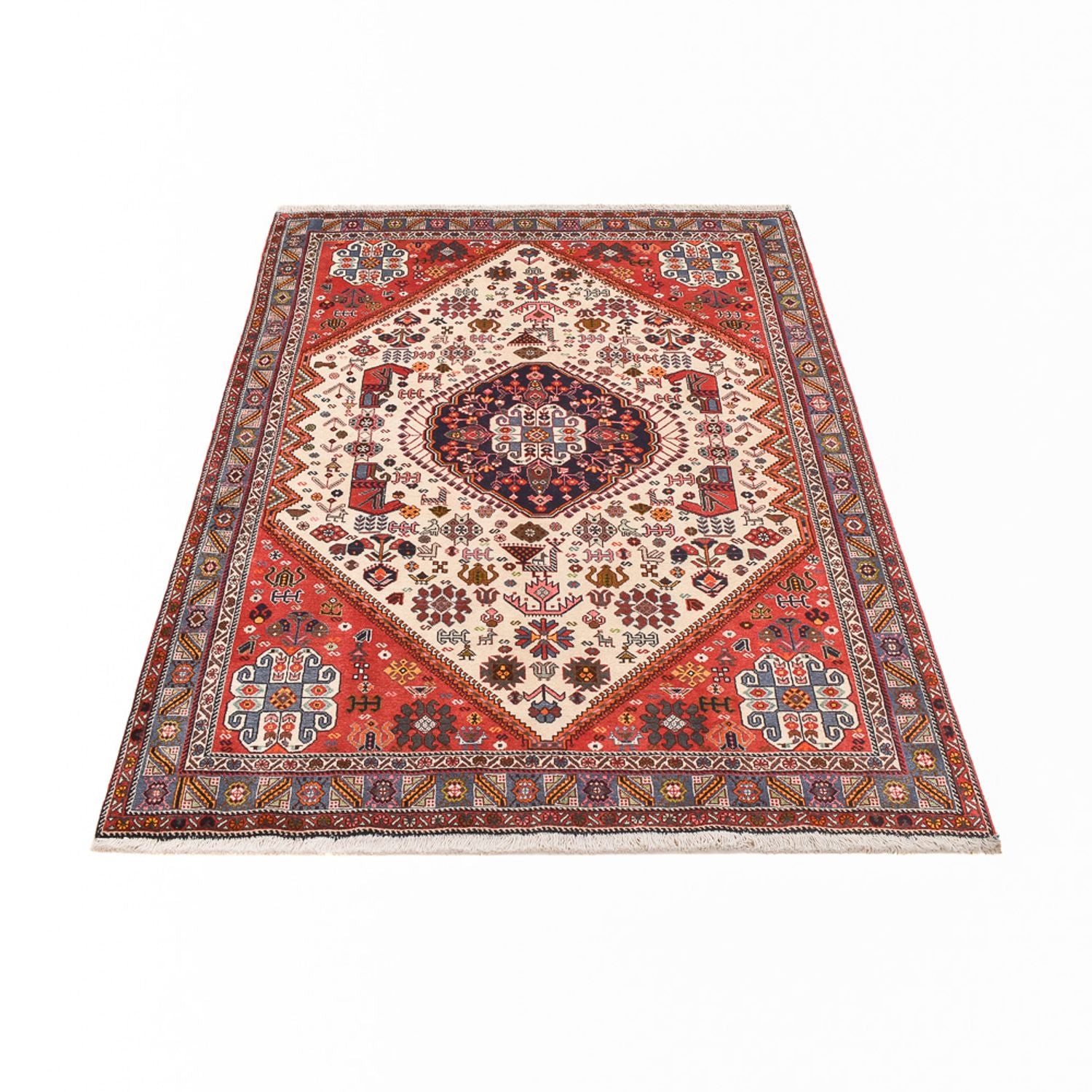 Tappeto Gabbeh - Kashkuli Persero - 197 x 140 cm - multicolore