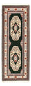 Tappeto corsia Tappeto Persero - Tabriz - Reale - 202 x 74 cm - blu scuro