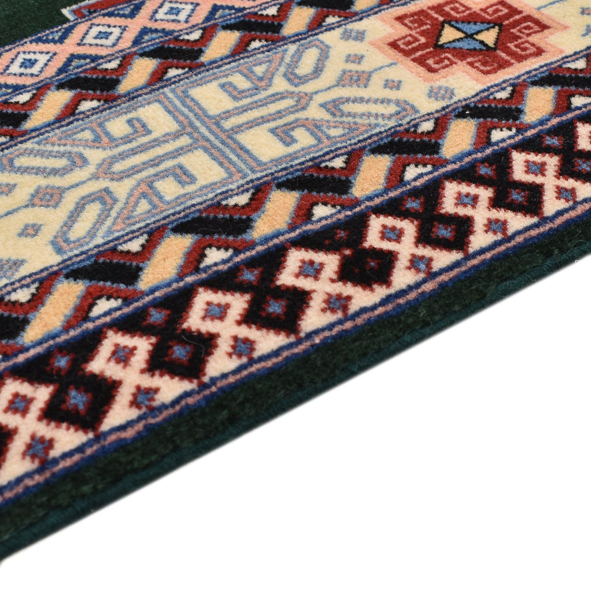 Tappeto corsia Tappeto Persero - Tabriz - Reale - 202 x 74 cm - blu scuro